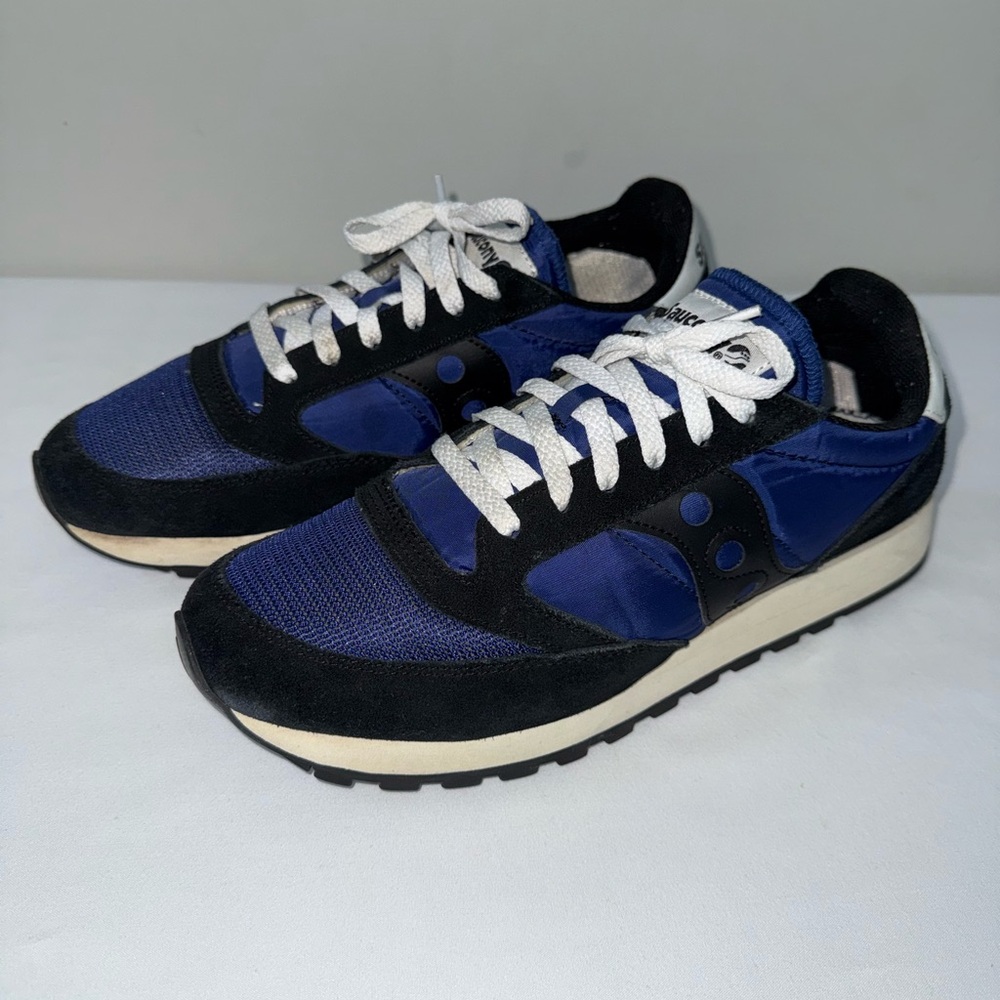 Saucony Jazz Original Vintage – Navy/Black – Men’s 10.5